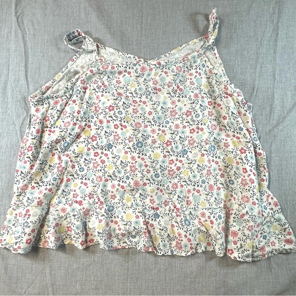 Sonoma Floral Camisole with Adjustable Tie - Picture 2 of 7